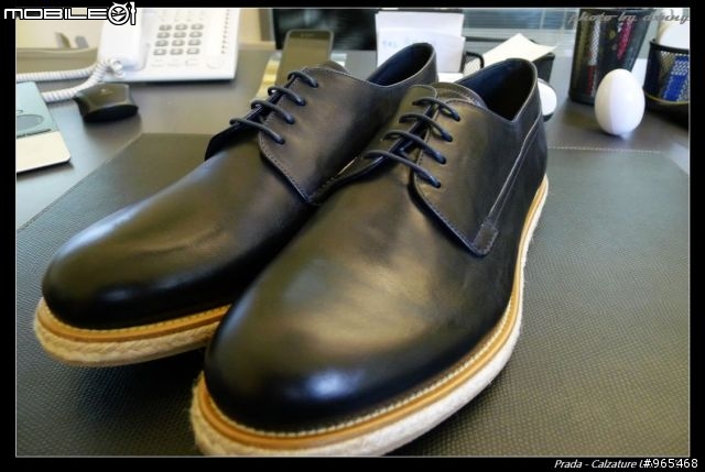 [開箱] Prada 編織厚底鞋