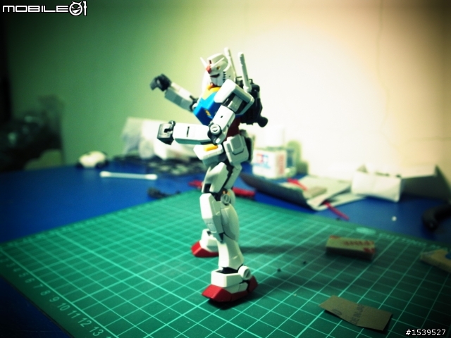 [新手素組] 剛完成的RG RX 78-2