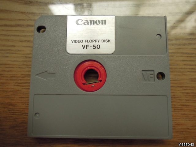Canon VF-50 Video Floppy Disk