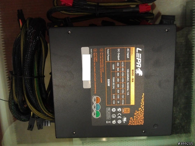 [不專業開箱文]新兵到部 LEPA  銅牌 850W