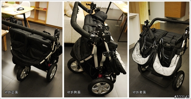 我家的航空母艦 Tiketech - CityX3 Swivel Twin Stroller