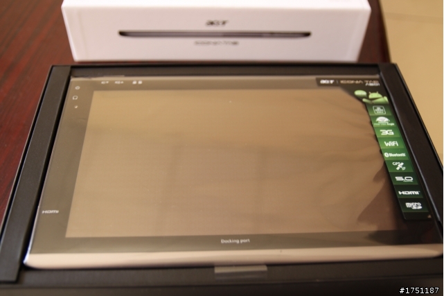 ACER A500 3G版簡易開箱