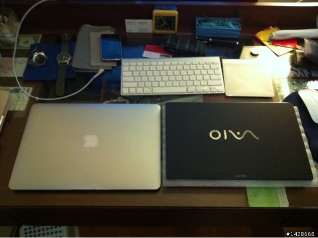 MBA13" vs Vaio Z46