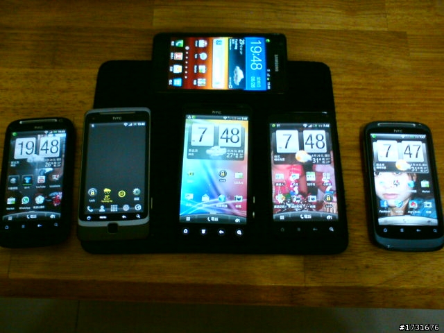 (簡單開箱) EVO 3D v.s. I9100 32 GB (非炫燿)