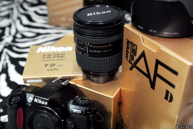 Nikon開箱[F65+24-85 F2.8-4]同場加映DX鏡皇17-55 F2.8 (補3張圖)