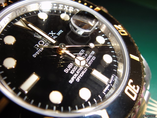 [易開罐][敗家編年史][ROLEX] 116613LN 半金黑水鬼 - 中元普渡應景之物