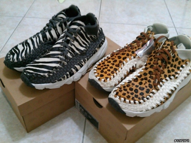 Nike Air Footscape Woven 豹紋 斑馬紋