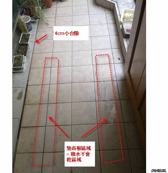 [請益] 陽台木地板 遇上 積水問題