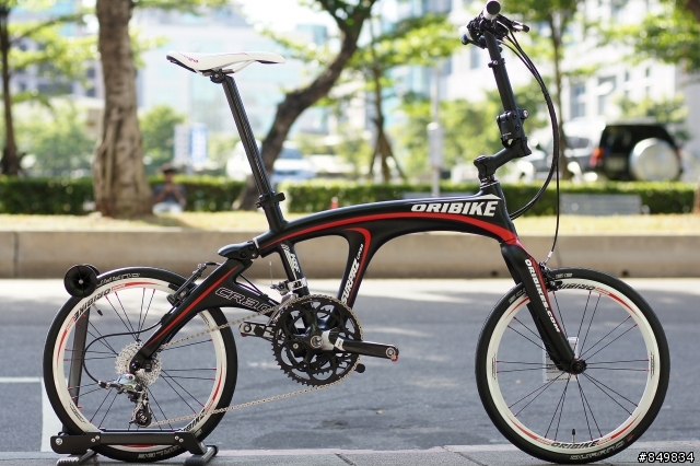 [新車特寫] ORi CR3.0全碳纖20"縱向摺疊車，原廠CR8.7套件直改，世界第一台。