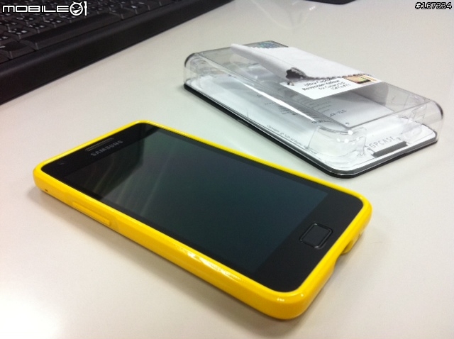 SGP Galaxy S2 Ultra Capsule 跑車黃保護殼分享
