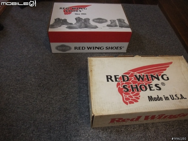 開箱  Red wing