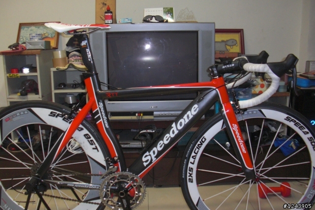 SPEEDONE RTT車架及PASSI新款橢圓盤  測試