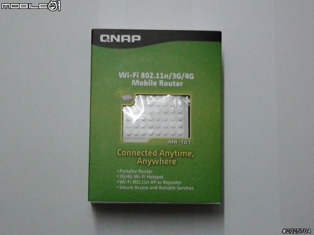 [開箱文] QNAP MR-101 WI-FI 802.11n/3G/4G Mobile Router