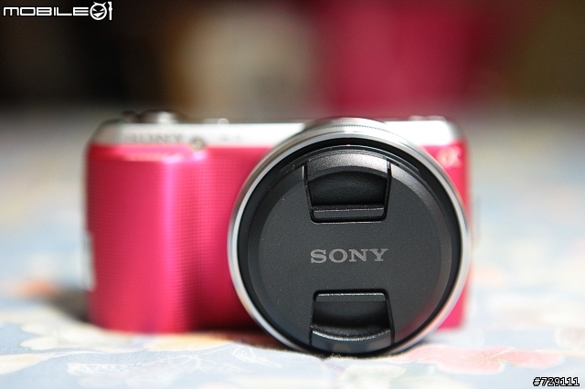 SONY NEX-C3 桃紅 開箱分享