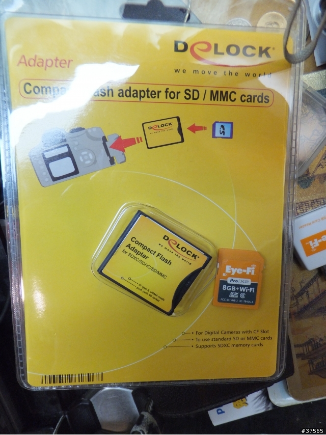 canon 7D eye-fi pro X2 & Delock 61796
