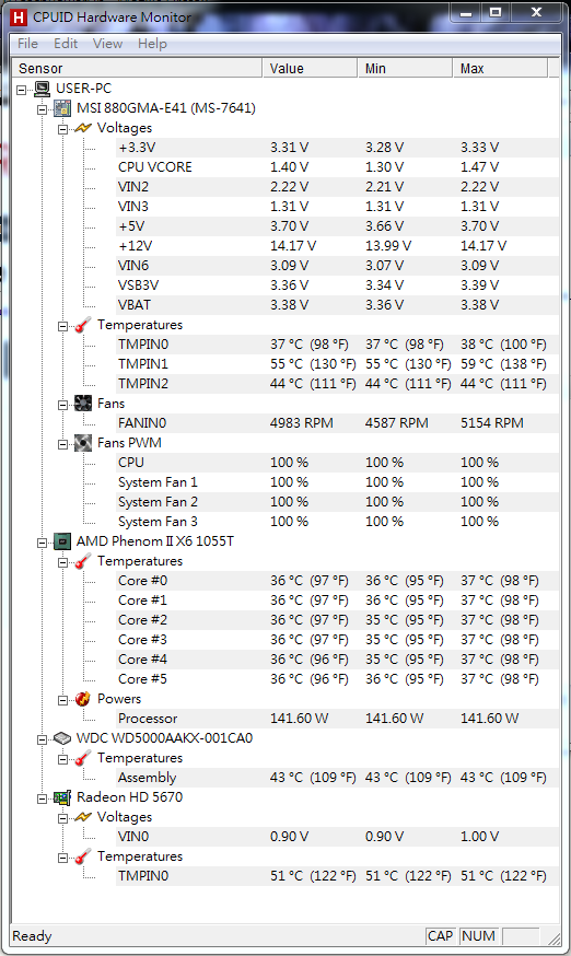 雙A平台 AMD 1055T+5670開箱!!