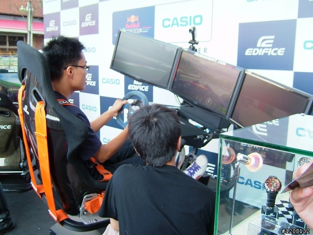 極速分享：CASIO EDIFICE Red Bull Racing 模擬挑戰賽 (台北場)