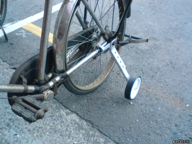 一台令人感動的卡踏車