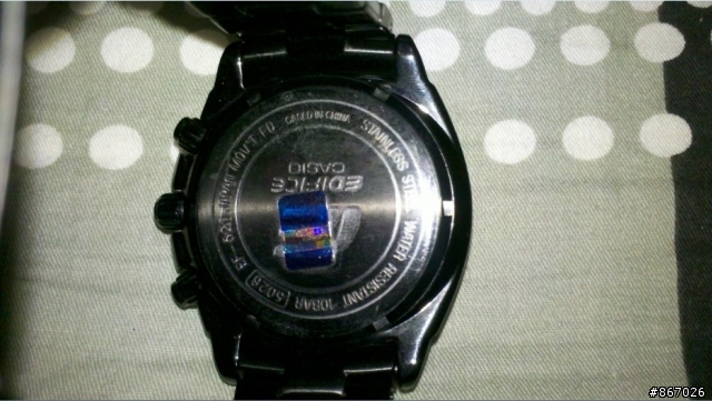 我的第一支CASIO EDIFICE EF-521BK-1AVDF