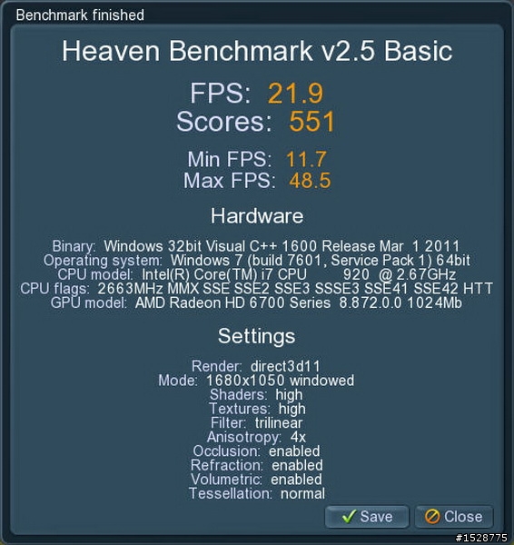 辛苦測試分享 550Ti VS 6770