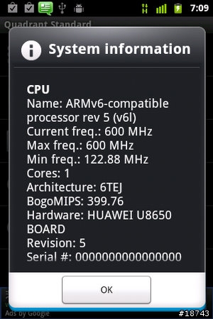 華為 Huawei IDEOS U8650 老蕭代言的平價 Android 手機