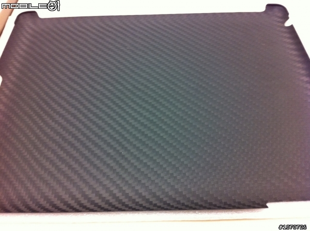 [試用] Uptiontek  iPad2 Carbon Back Cover 碳纖維背蓋