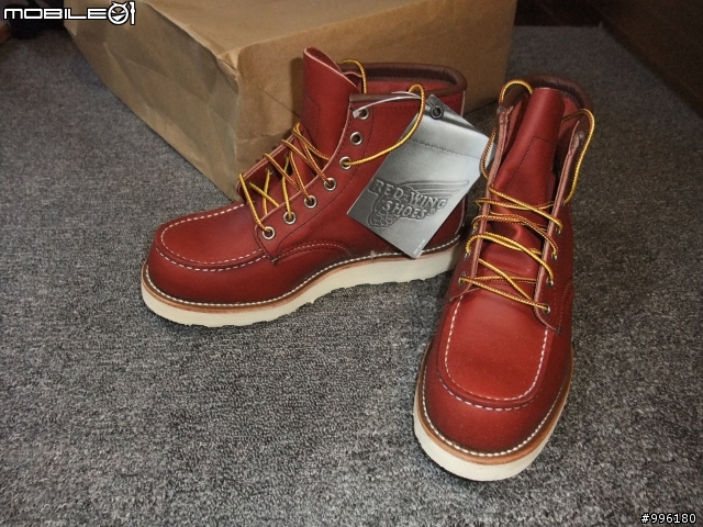 開箱  Red wing