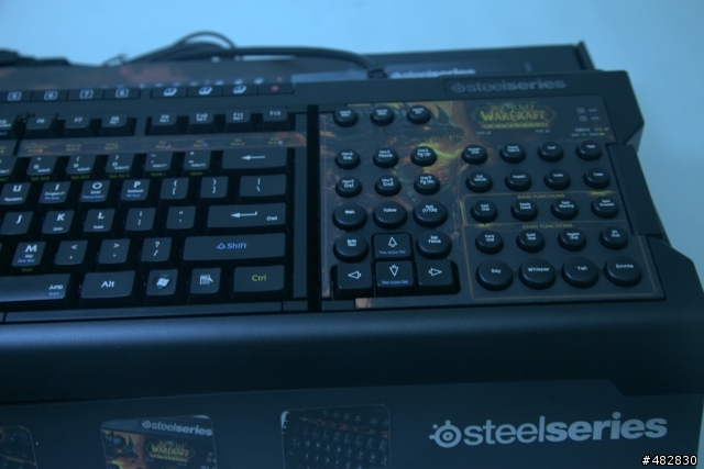 SteelSeries Cataclysm MMO 魔獸滑鼠鍵盤~浩劫與重生 開箱-女友買的禮物....