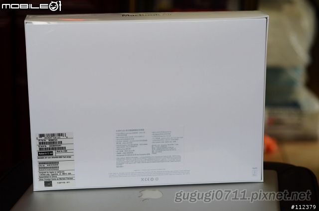[開箱]台版New Apple MacBook Air 13" i5 SSD128GB