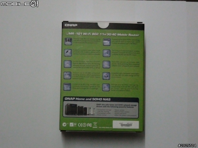 [開箱文] QNAP MR-101 WI-FI 802.11n/3G/4G Mobile Router