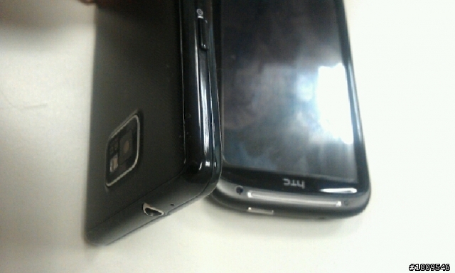 My HTC sensation and Samsung S2 (補圖 )