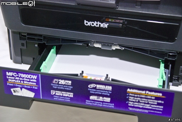 「開箱」brother MFC-7860DW無線網路傳真複合機