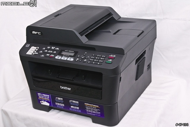 「開箱」brother MFC-7860DW無線網路傳真複合機