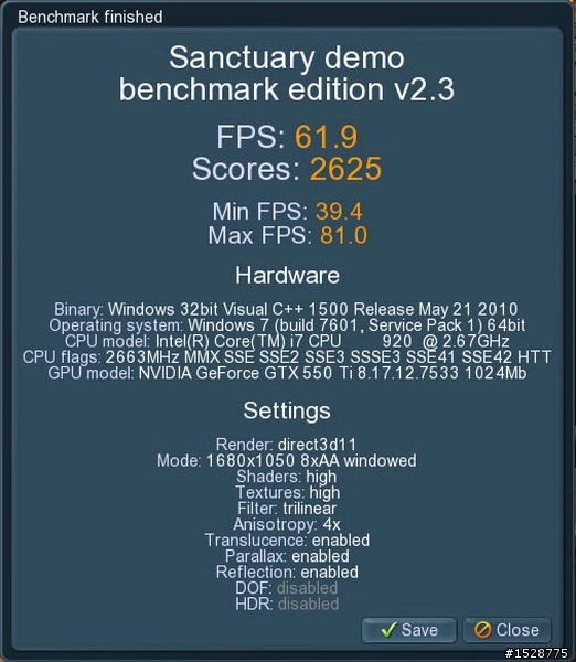 辛苦測試分享 550Ti VS 6770