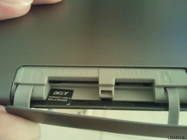 ACER A500 3G版簡易開箱