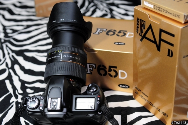 Nikon開箱[F65+24-85 F2.8-4]同場加映DX鏡皇17-55 F2.8 (補3張圖)
