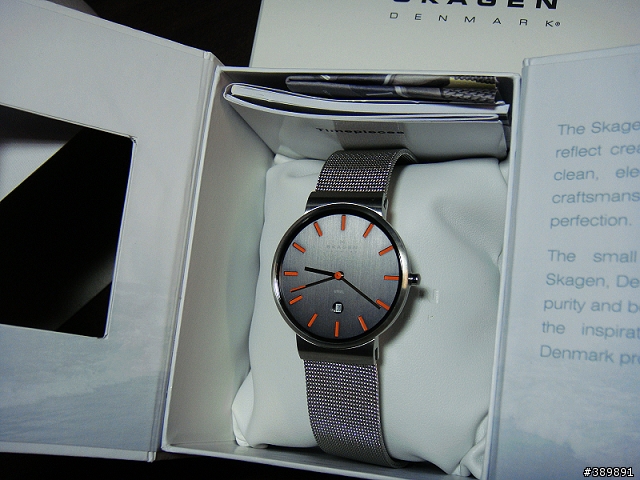 [開箱文]來自北歐丹麥的簡約設計-SKAGEN 351LSSMO 手錶