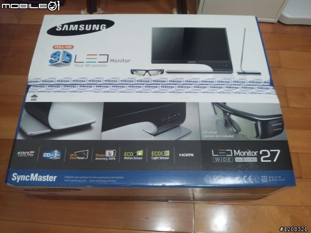 ［開箱］SAMSUNGS27A950 D簡易開箱文
