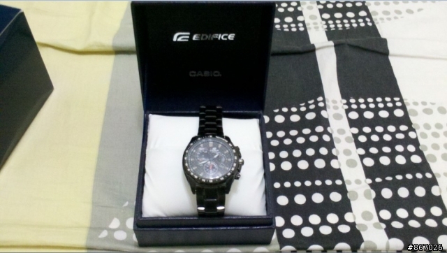 我的第一支CASIO EDIFICE EF-521BK-1AVDF