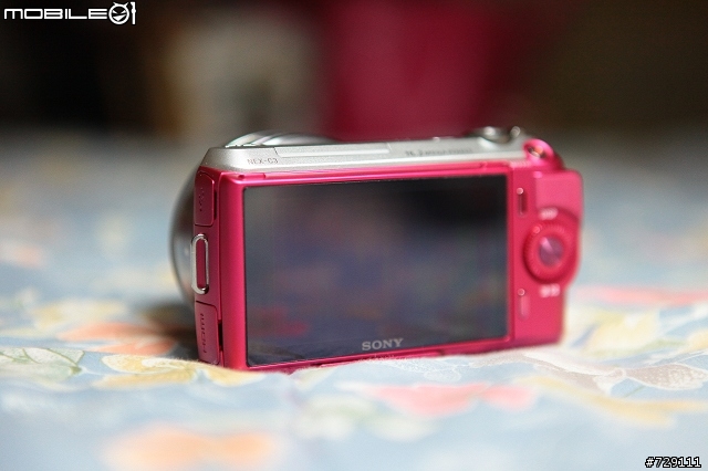 SONY NEX-C3 桃紅 開箱分享