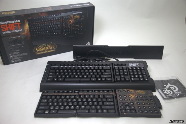 SteelSeries Cataclysm MMO 魔獸滑鼠鍵盤~浩劫與重生 開箱-女友買的禮物....