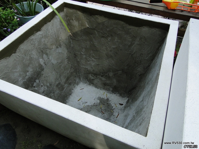 花園 [ 荷花生態缸 ] 防水施工全記錄