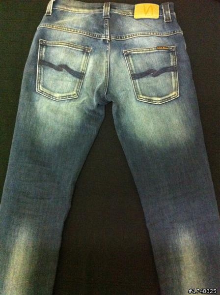 Nudie  TF  Black Weft Indigo