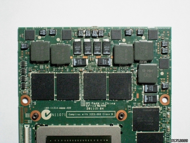 發個電容改造~GTX 580M電容值提升56%/200%