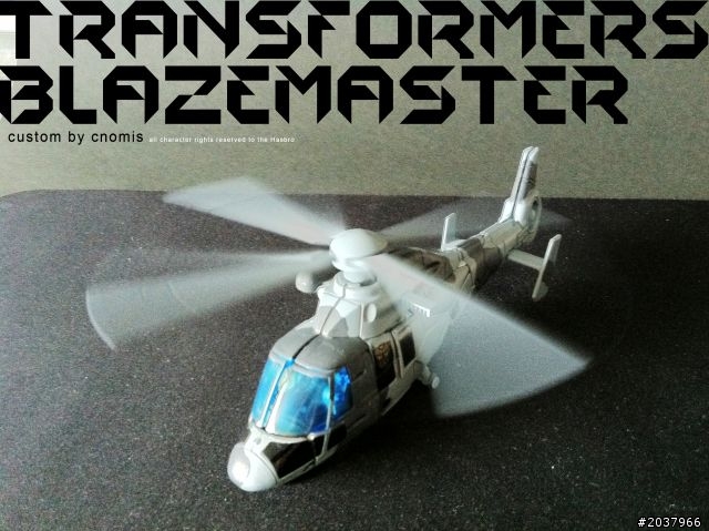 [變形金剛] 舊酒新瓶之 rotf Blazemaster改頭換面