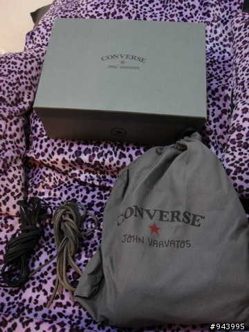 [易開罐][敗家編年史][CONVERSE X JV] 黑小牛皮 X 鉚釘 X 果凍矽膠底