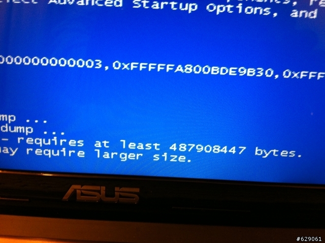 ASUS A53SV藍底白字