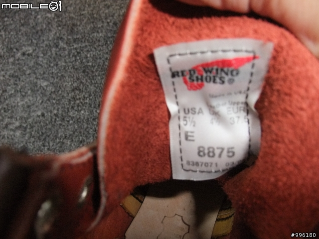 開箱  Red wing