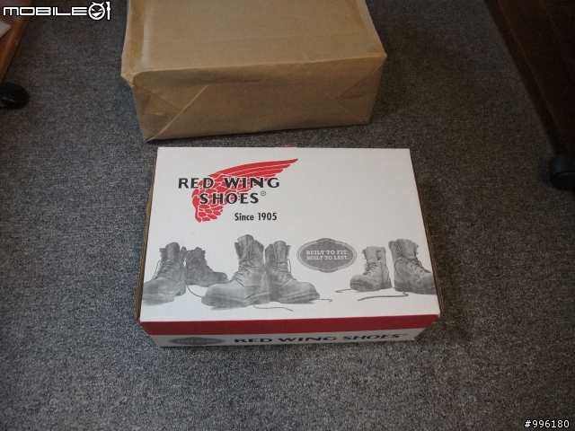 開箱  Red wing
