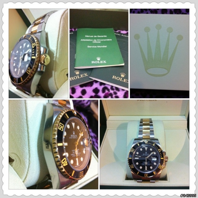 [易開罐][敗家編年史][ROLEX] 116613LN 半金黑水鬼 - 中元普渡應景之物
